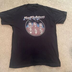 Foo Fighters Concrete and Gold 2018 World Tour Concert Black T Shirt Men L